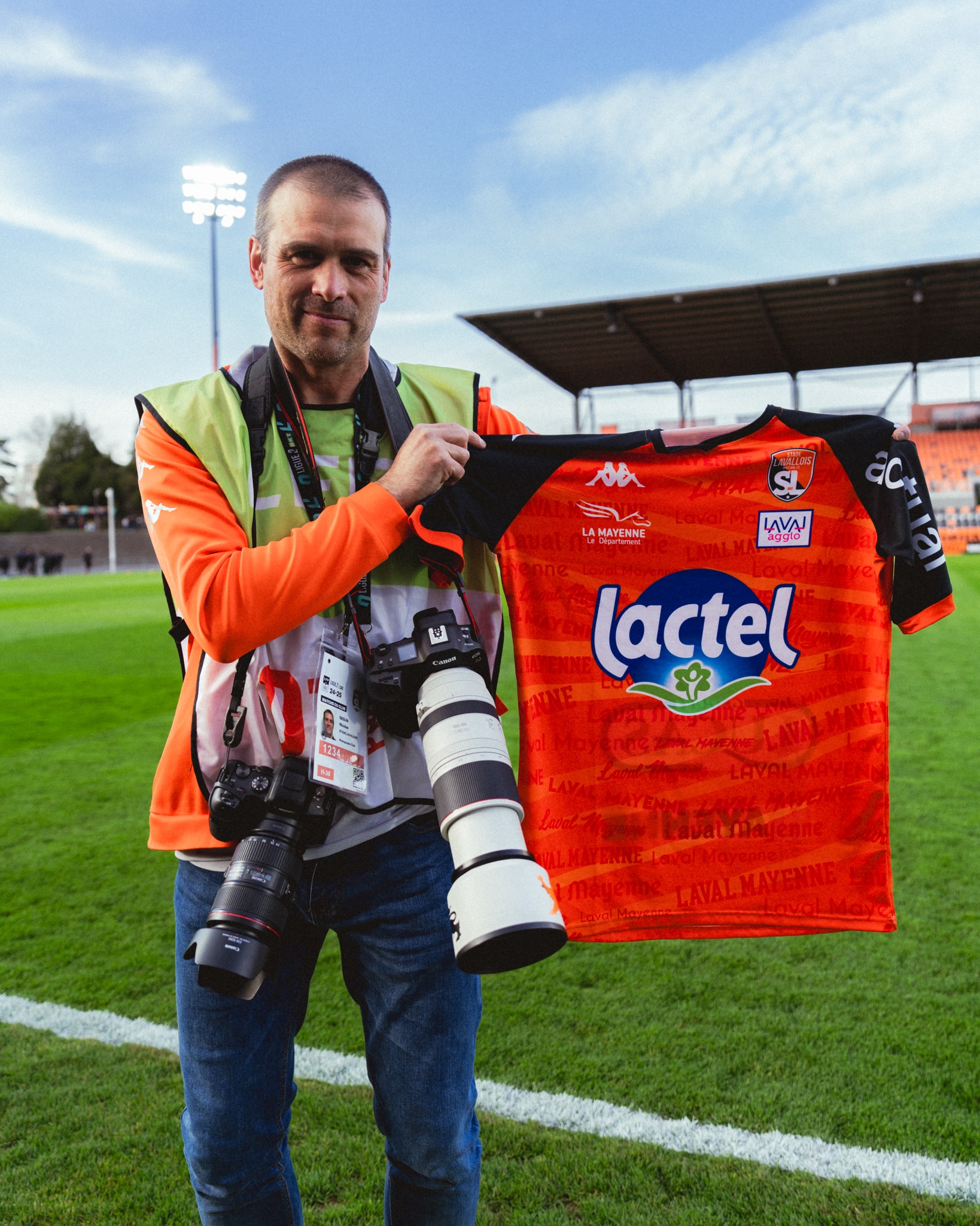 stade lavallois laval partenariat kappa ligue 2 2024 2025 2028