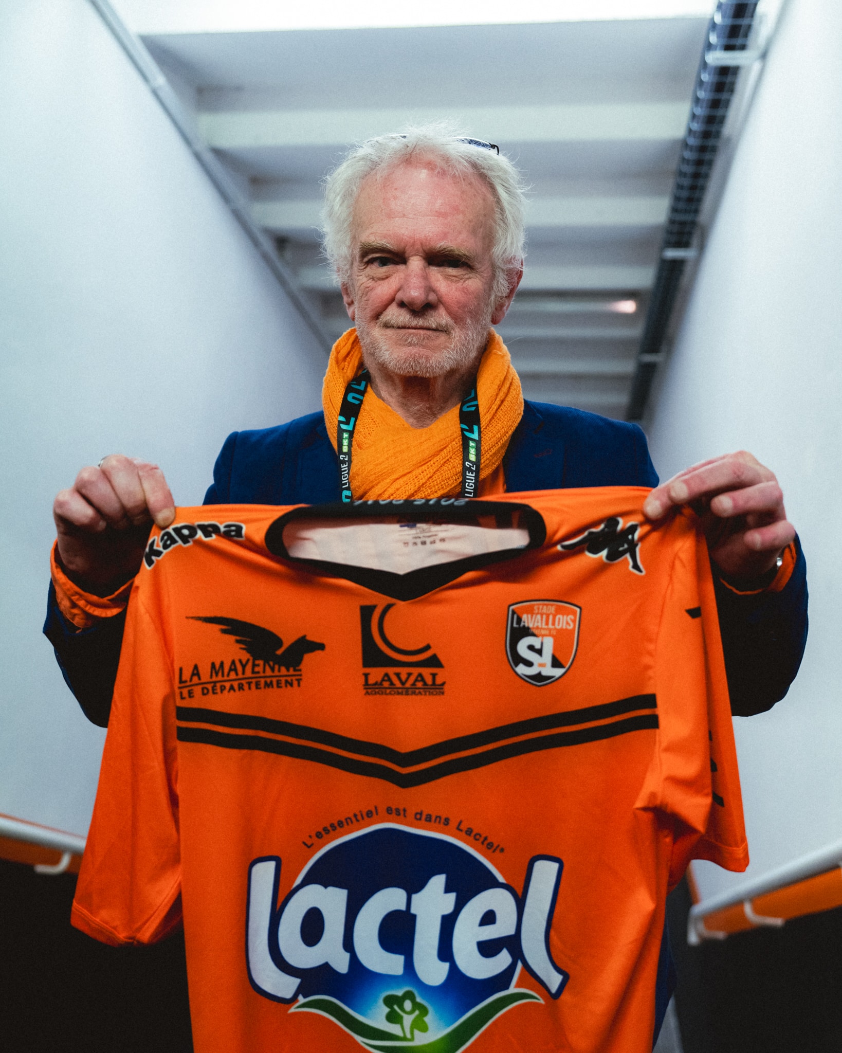 stade lavallois laval partenariat kappa ligue 2 2024 2025 2028