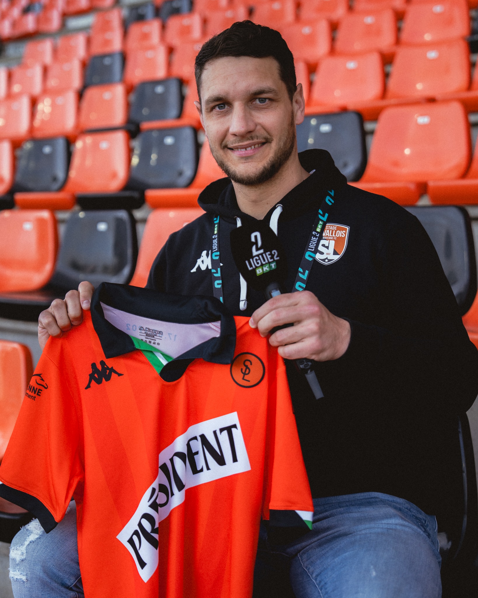 stade lavallois laval partenariat kappa ligue 2 2024 2025 2028