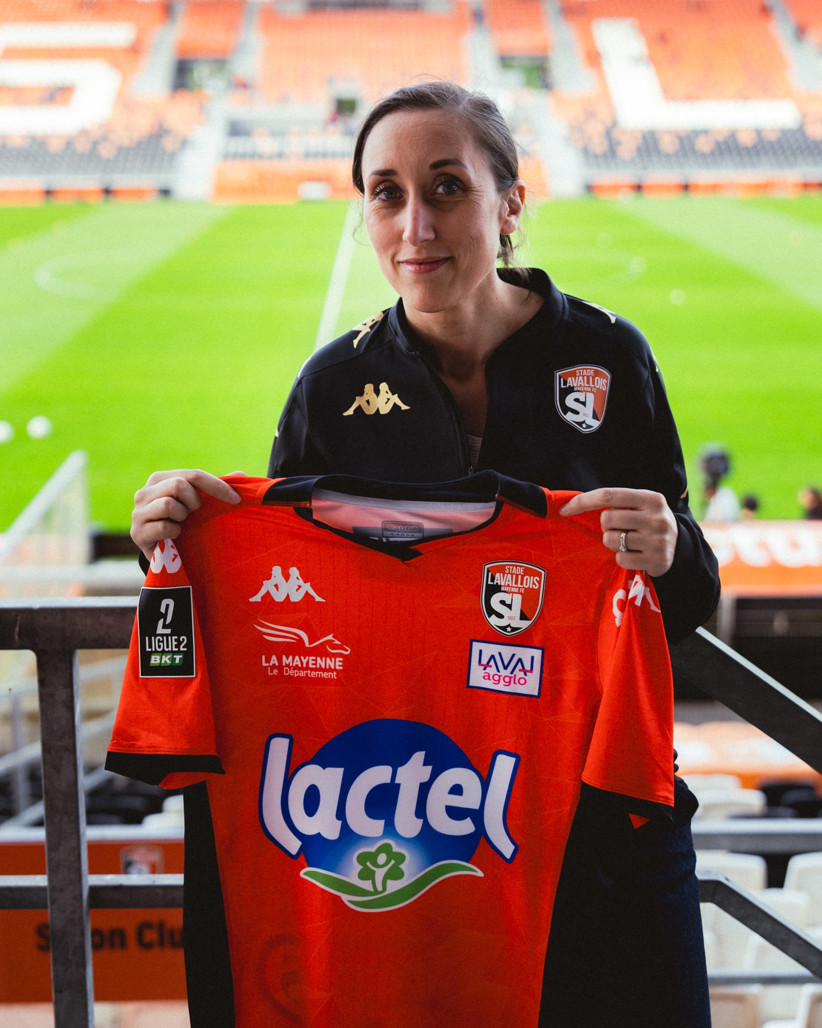 stade lavallois laval partenariat kappa ligue 2 2024 2025 2028