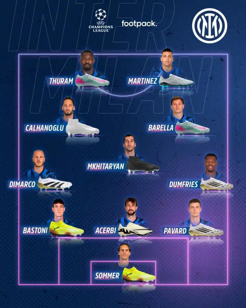 compo inter milan finale ligue des champions