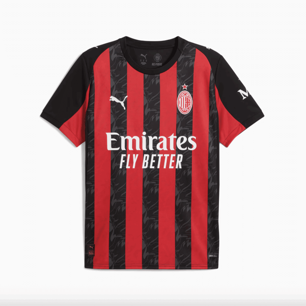maillot ac milan 2025 2026 domicile puma