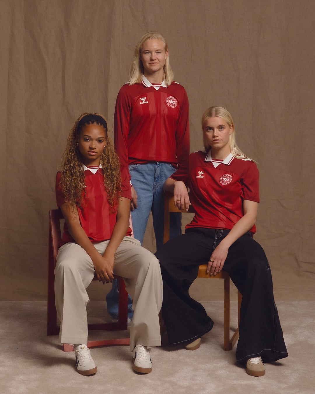Maillot Domicile Danemark Hummel – Rouge, Taille S – Occasion