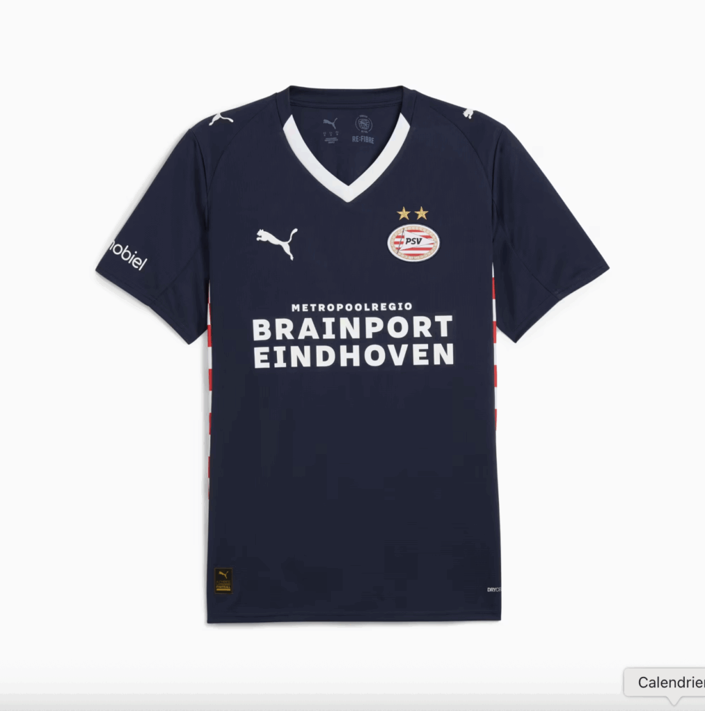 maillot psv eindhoven 2025 2026 exterieur puma