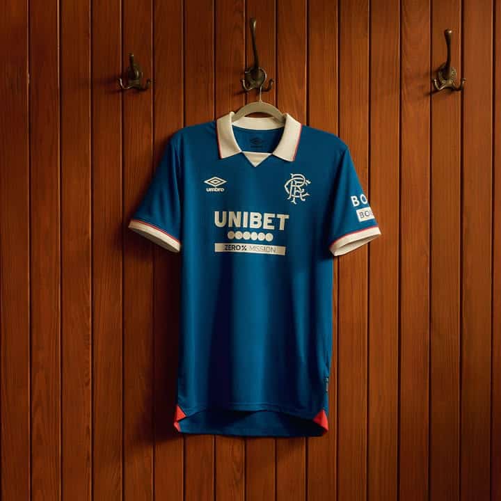 Umbro Rangers Home Football Shirt 2025 2026 Adults | Sports Direct