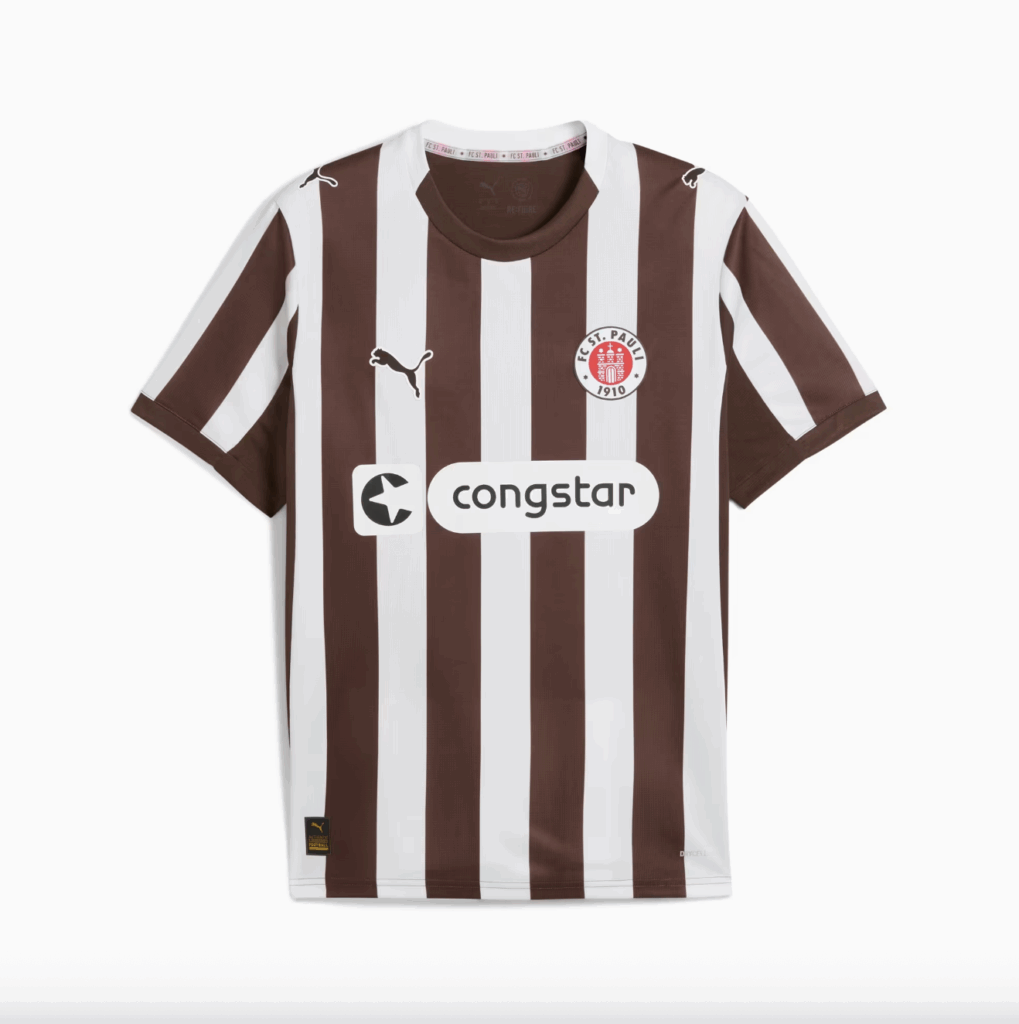 maillot sankt pauli 2025 2026 domicile