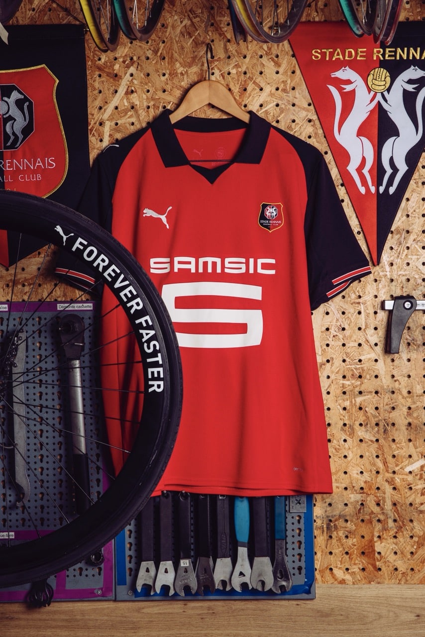 maillot stade rennais domicile 2025 2026 puma
