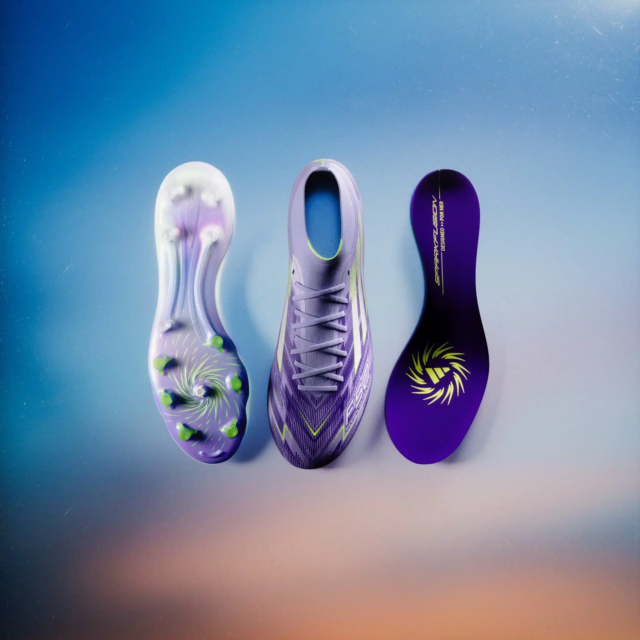 F50 sparkfusion crampons femmes adidas