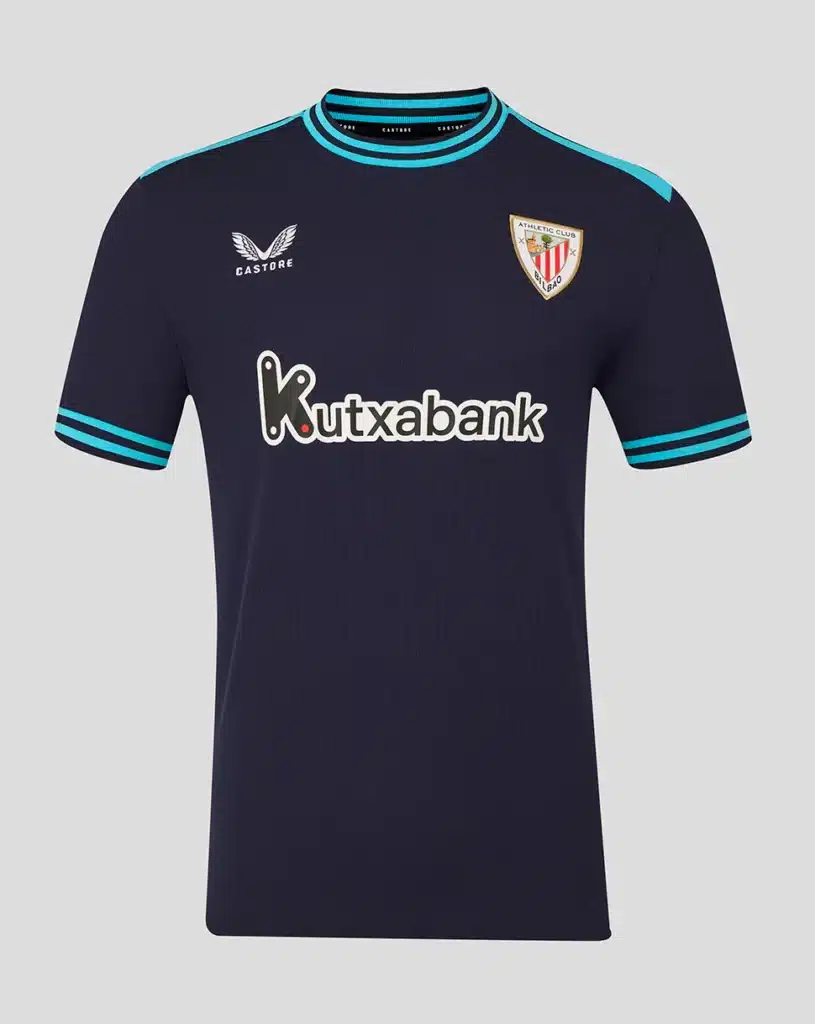 maillot athletic bilbao 2025 2026 castore exterieur