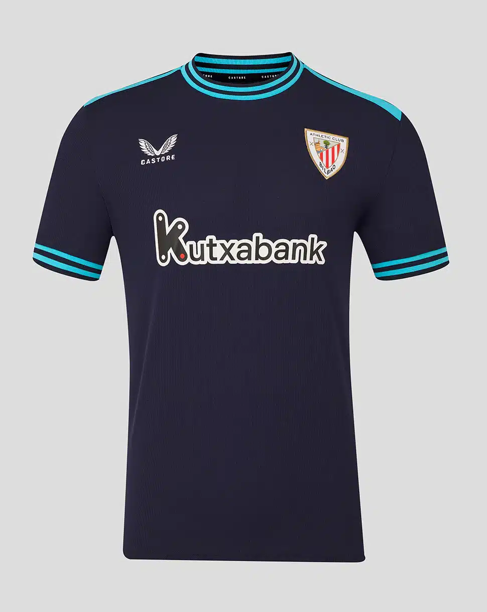 maillot athletic bilbao 2025 2026 castore exterieur