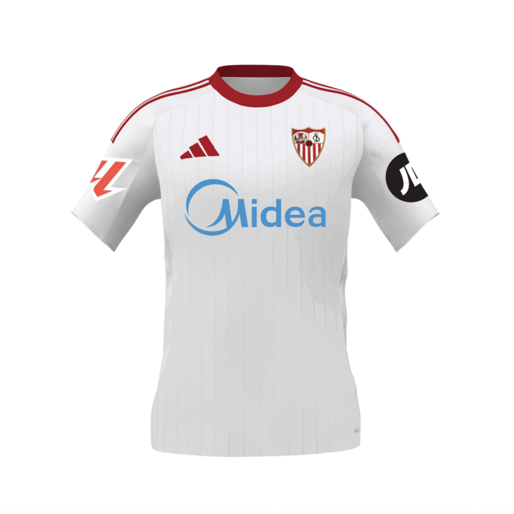 maillot fc seville 2025 2026 domicile adidas