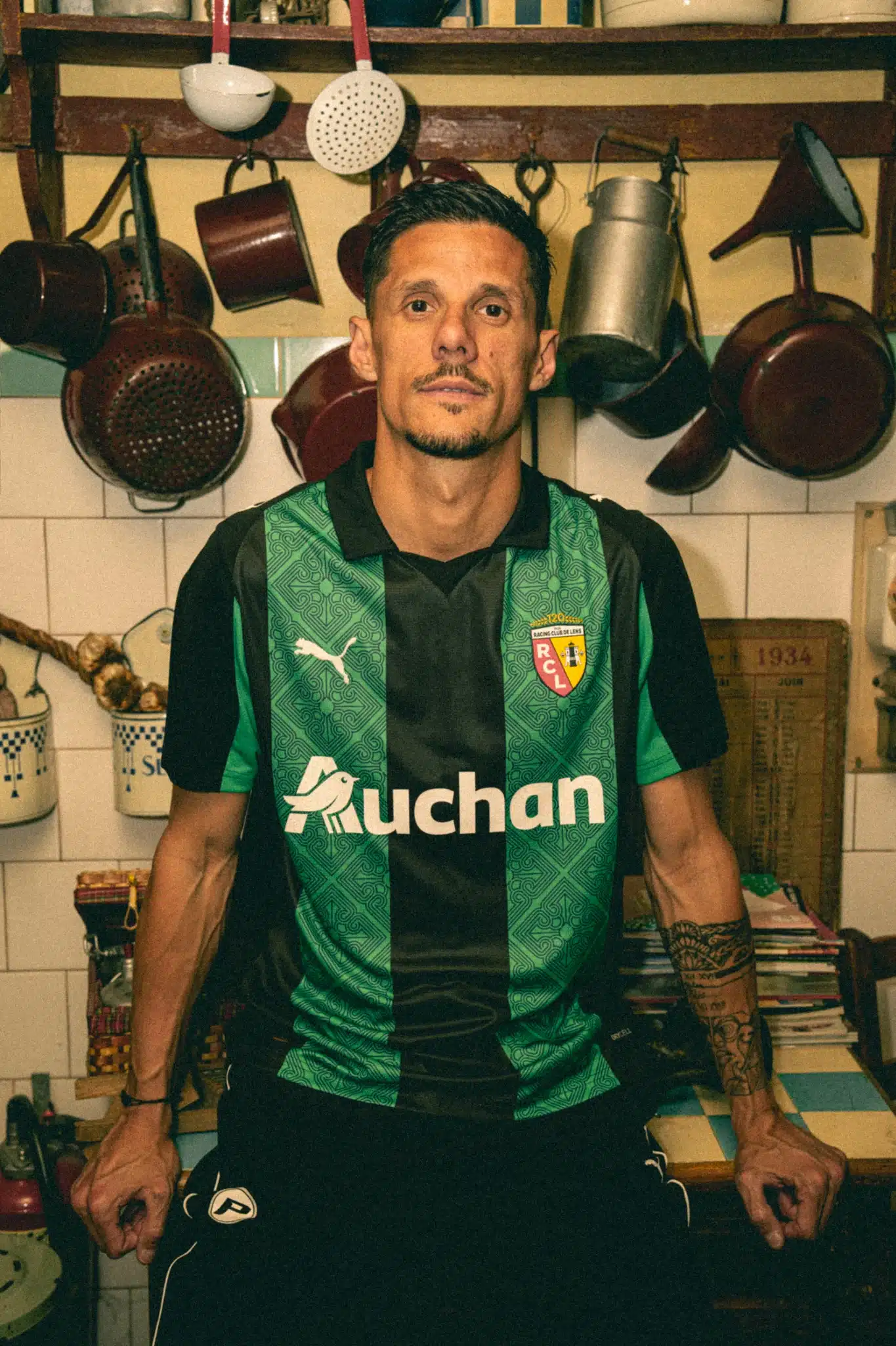 Maillot RC Lens Domicile 2025/2026 – Puma, Taille M, Jaune – Neuf Avec étiquettes