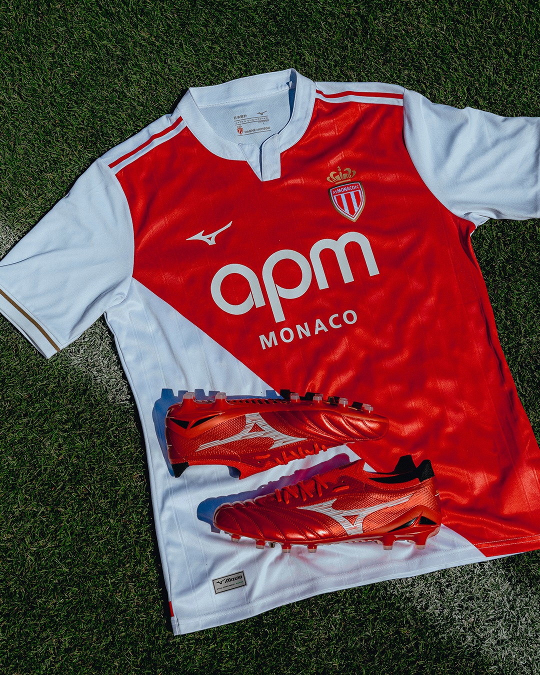 Maillot monaco 2025 2026 mizuno