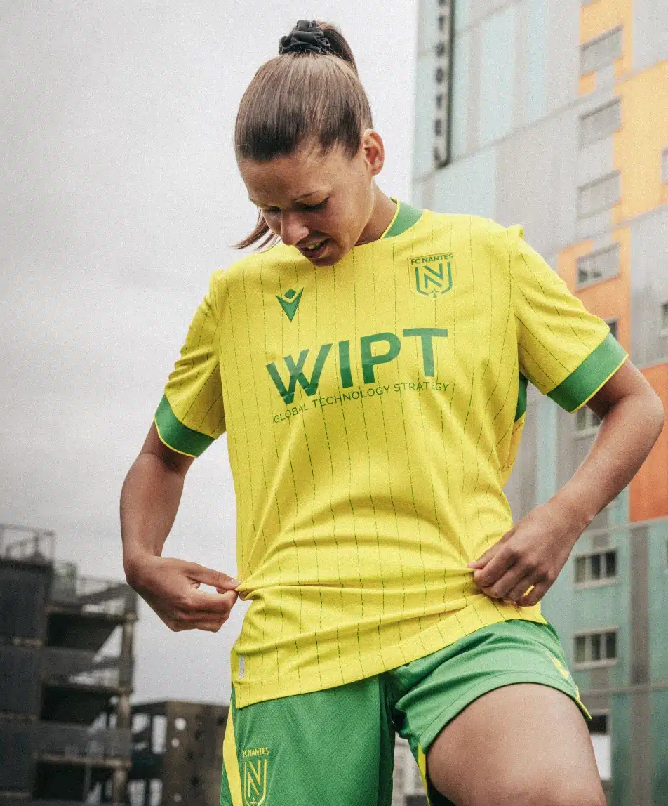 maillot nantes 2025 2026 domicile macron