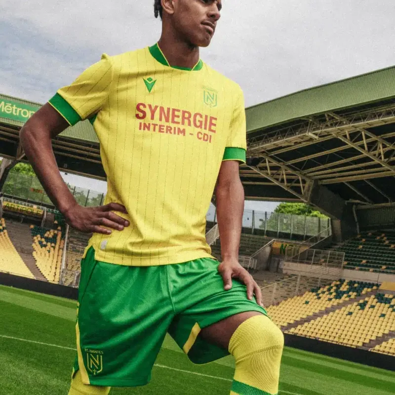 maillot nantes 2025 2026 domicile macron