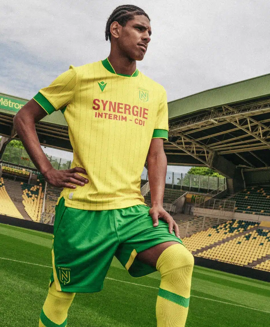 maillot nantes 2025 2026 domicile macron