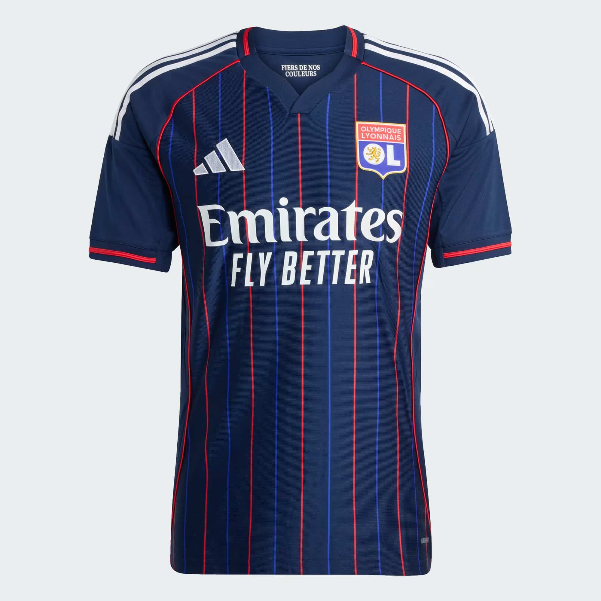 maillot ol lyon 2025 2026 exterieur adidas