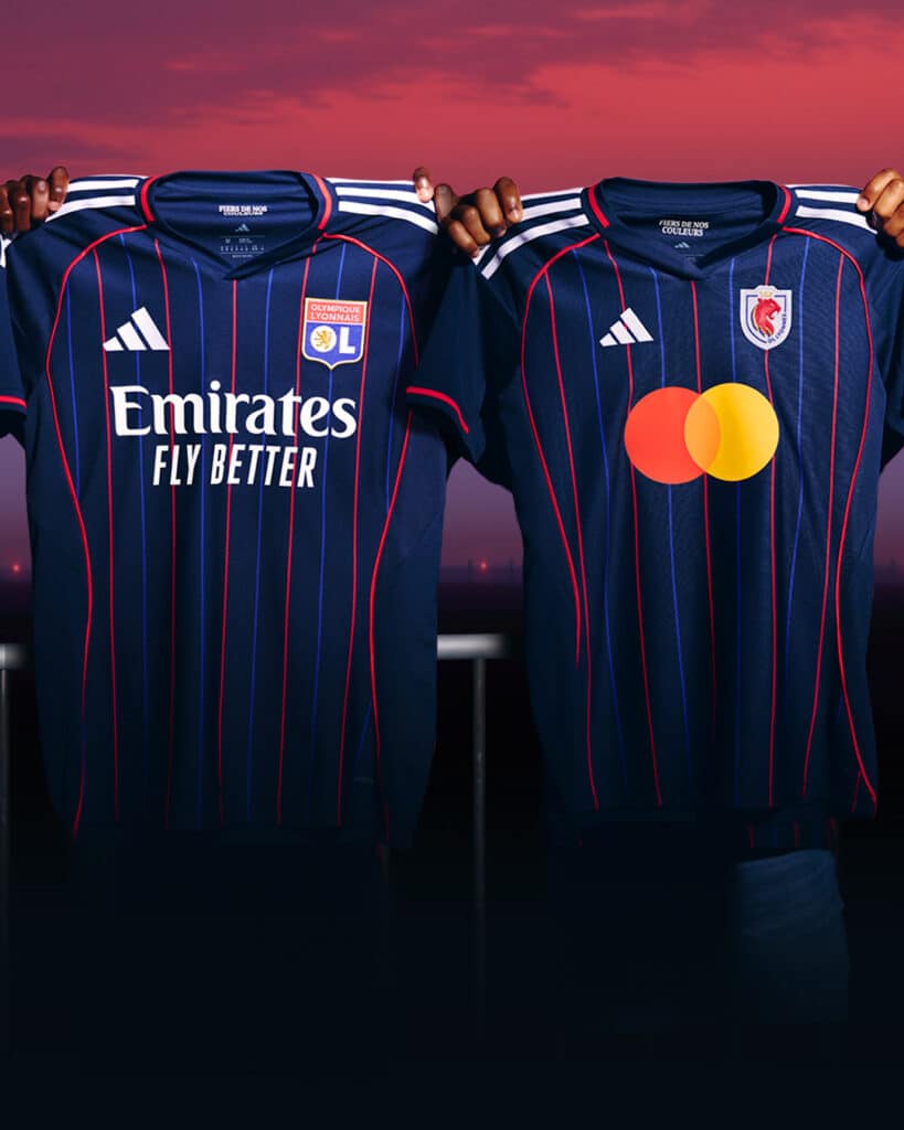 maillot ol lyon 2025 2026 exterieur adidas