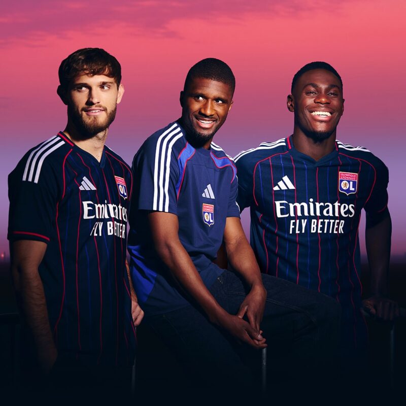 maillot ol lyon 2025 2026 exterieur adidas