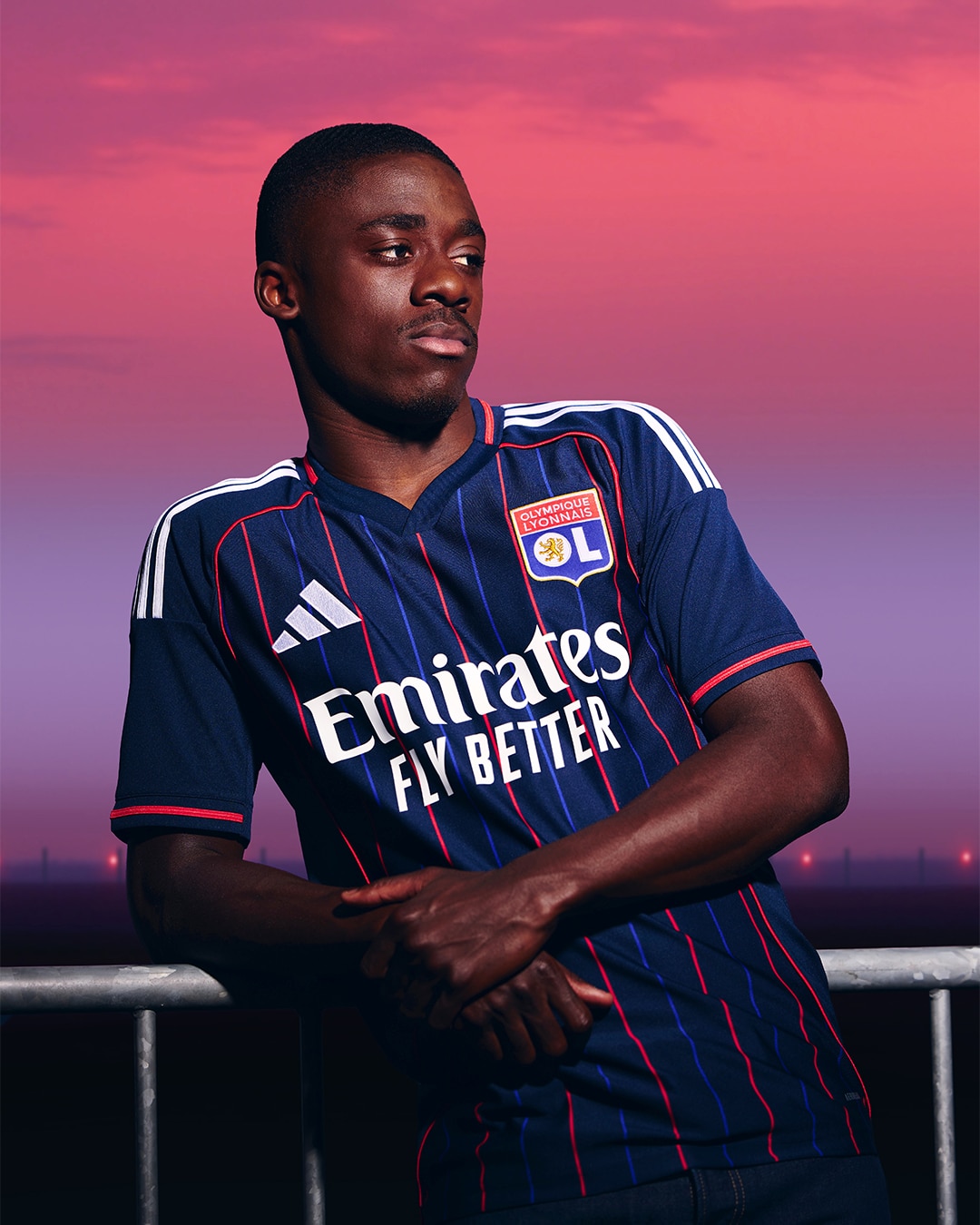 maillot ol lyon 2025 2026 exterieur adidas