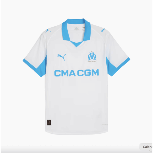 Maillot homme Puma Olympique de Marseille Domicile Replica - Blanc