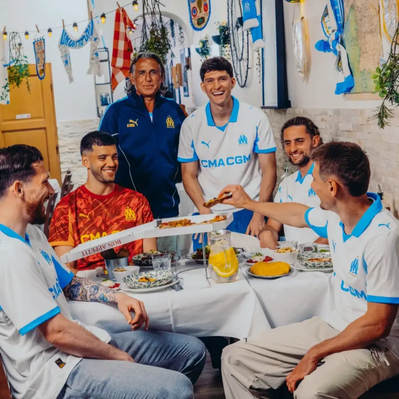 Maillot Domicile OM 2025-2026 Puma, Blanc, Taille XL, Neuf Avec étiquettes, Floqué 21