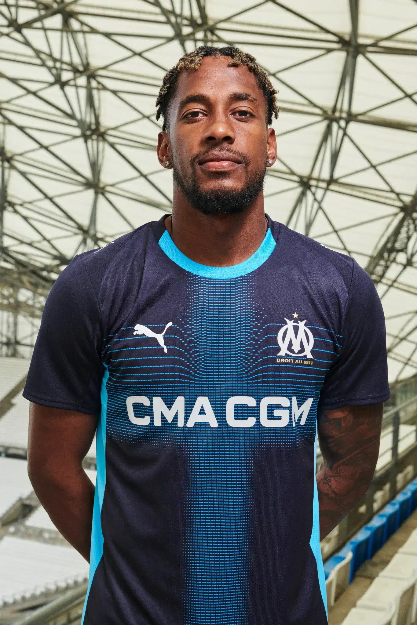 L’Olympique de Marseille dévoile son maillot extérieur 2025/2026