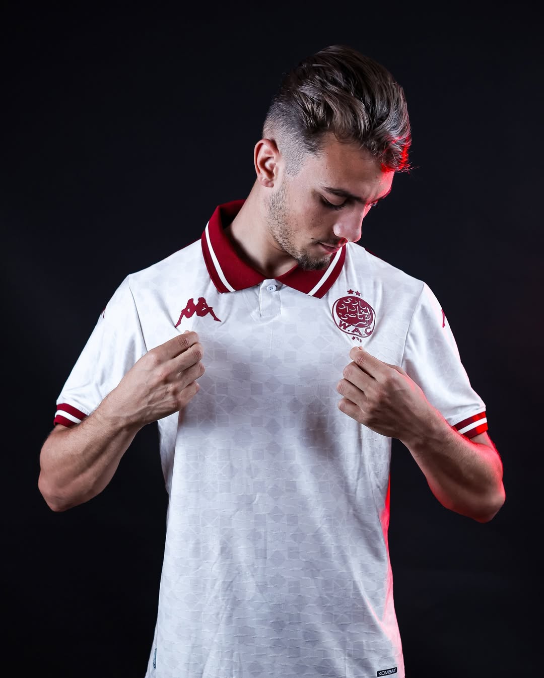 maillot wydad athletic club 2025 exterieur kappa
