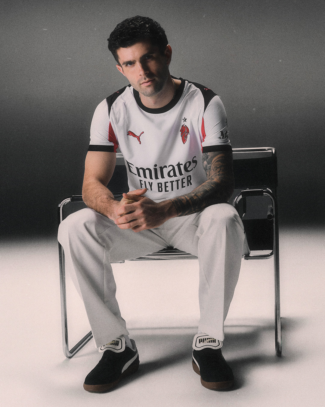 maillot ac milan 2025 2026 exterieur puma