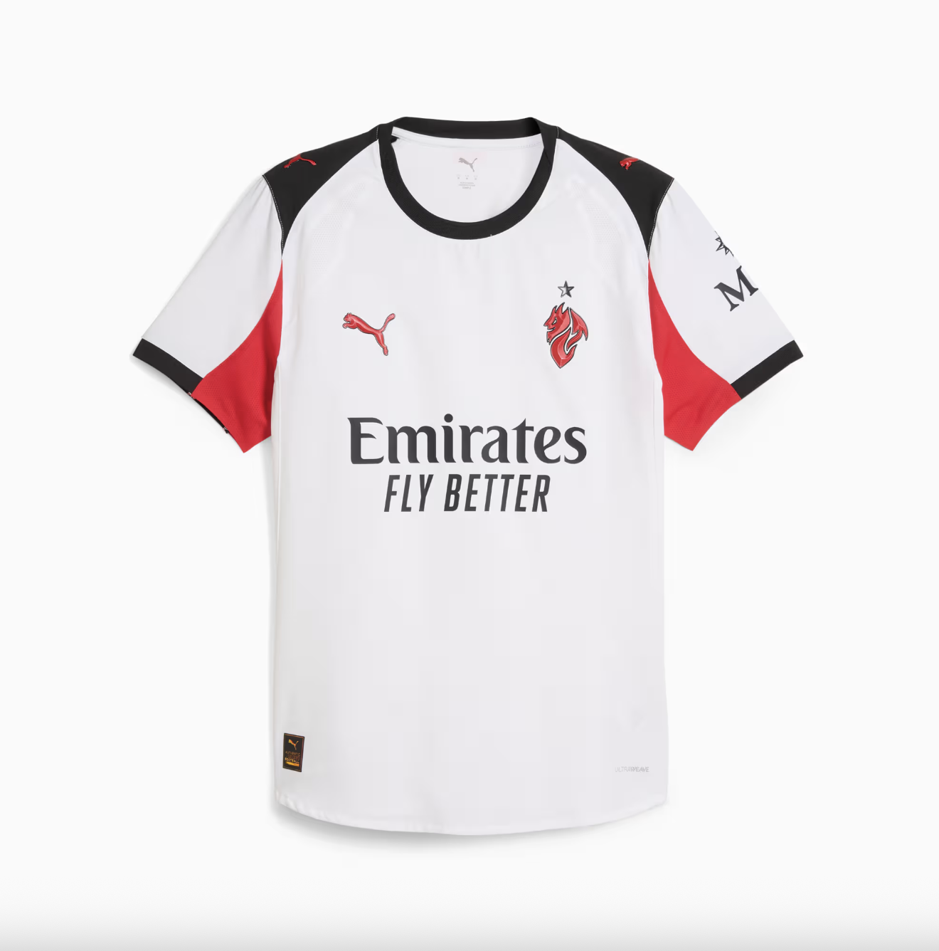 maillot ac milan 2025 2026 exterieur puma
