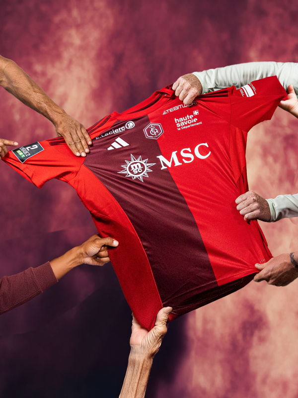 maillot annecy 2025-2026 adidas domicile