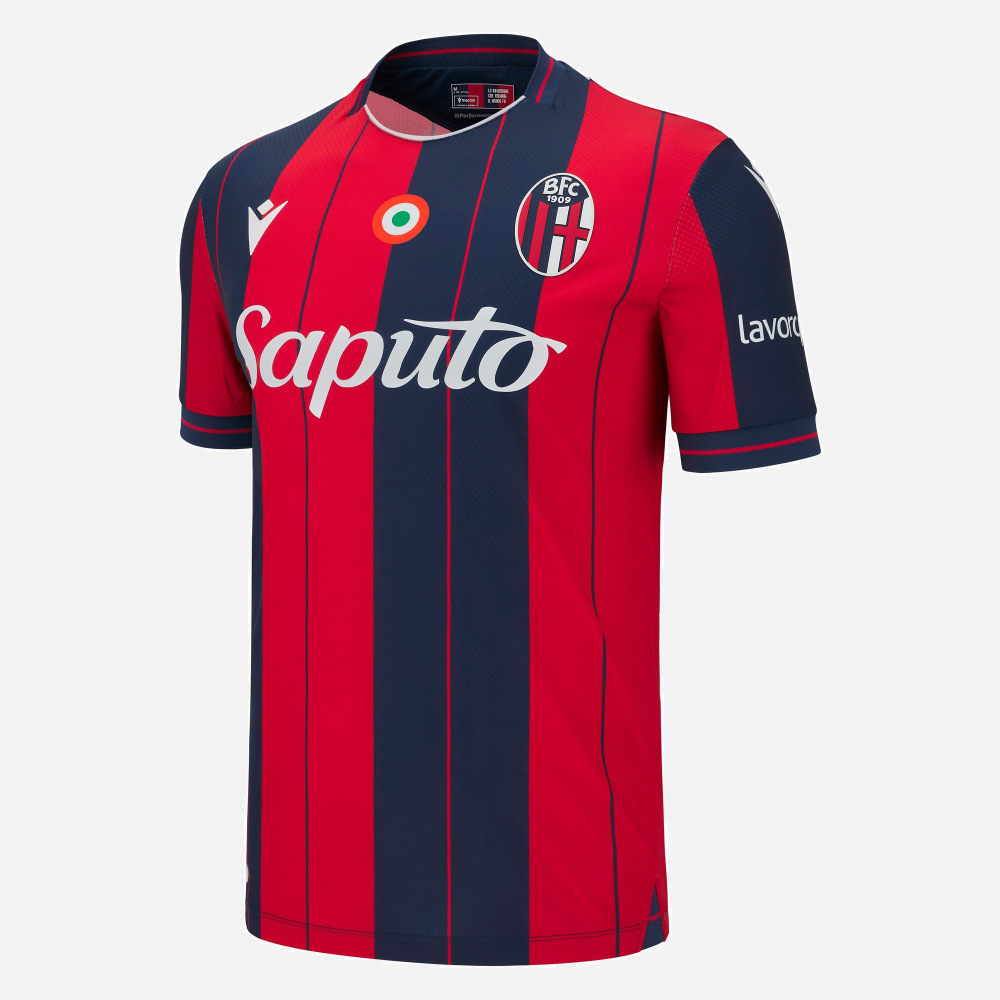 maillot bologne 2025 2026 domicile macron
