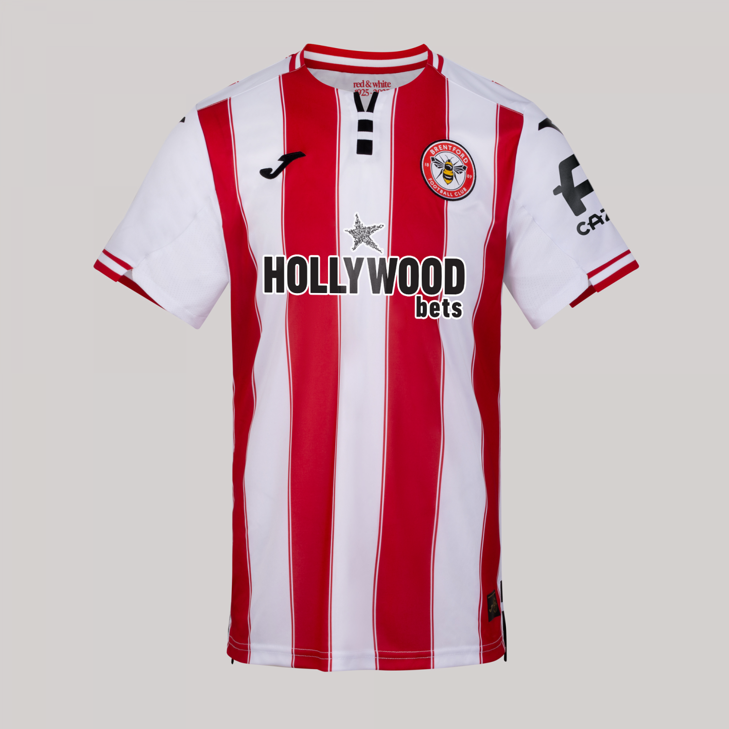 maillot brentford 2025 2026 domicile joma