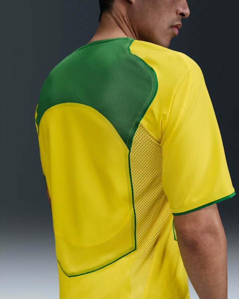 Maillot Brésil Dida - Centenaire FIFA Match Worn - Vintage 2004 - Certificat D'Authenticité