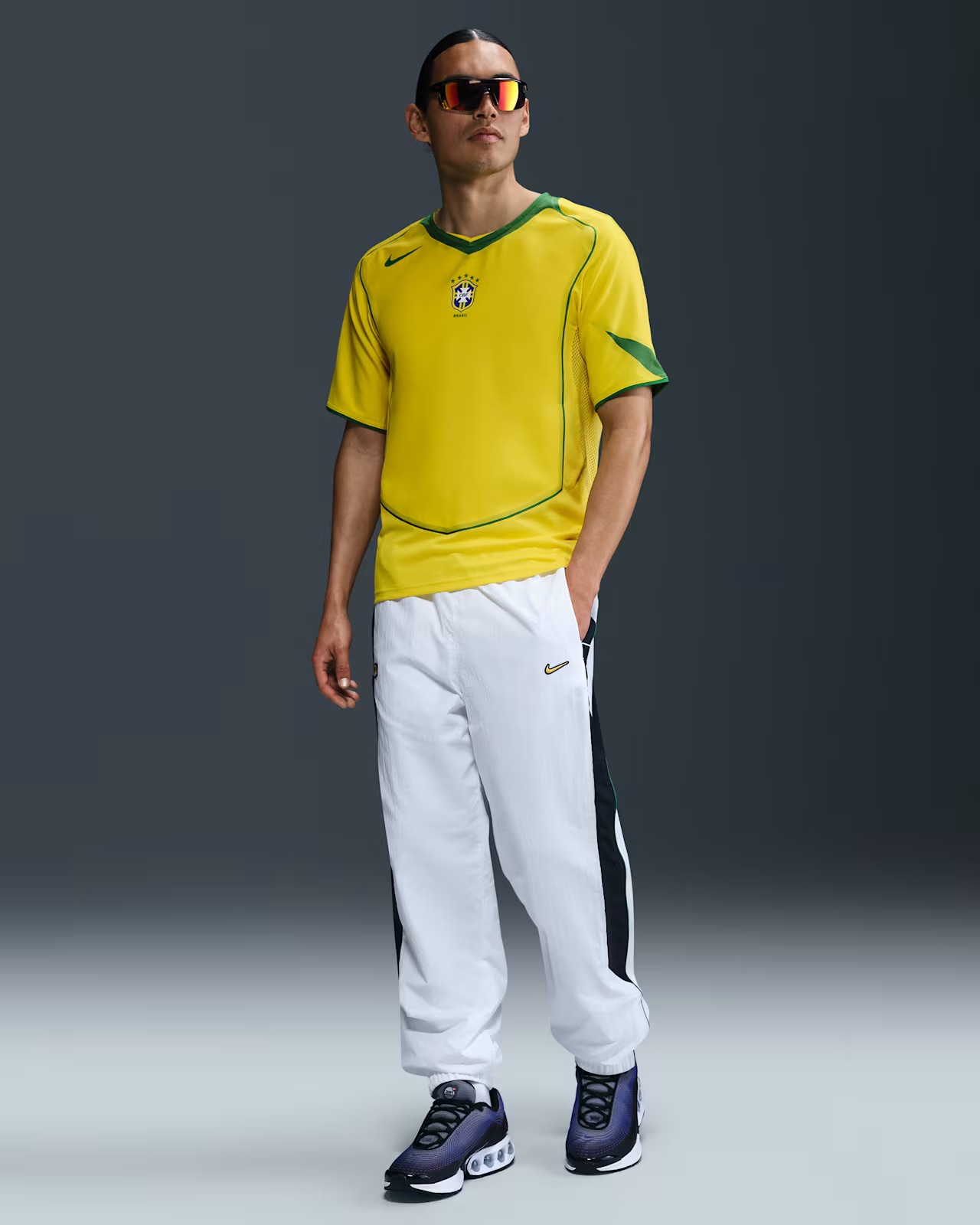 maillot bresil 2004 total 90 reedition nike