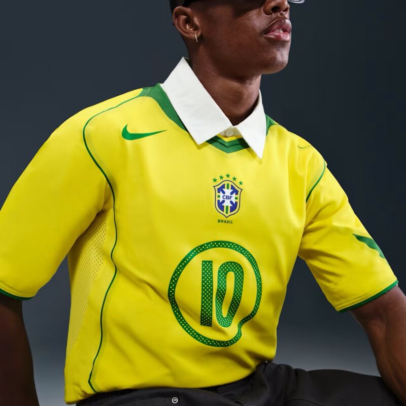 maillot bresil 2004 total 90 reedition nike