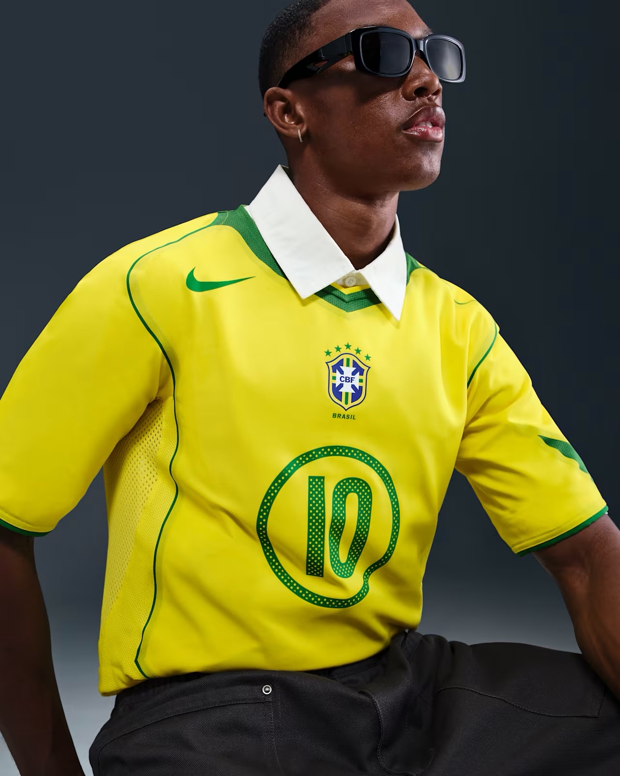 maillot bresil 2004 total 90 reedition nike