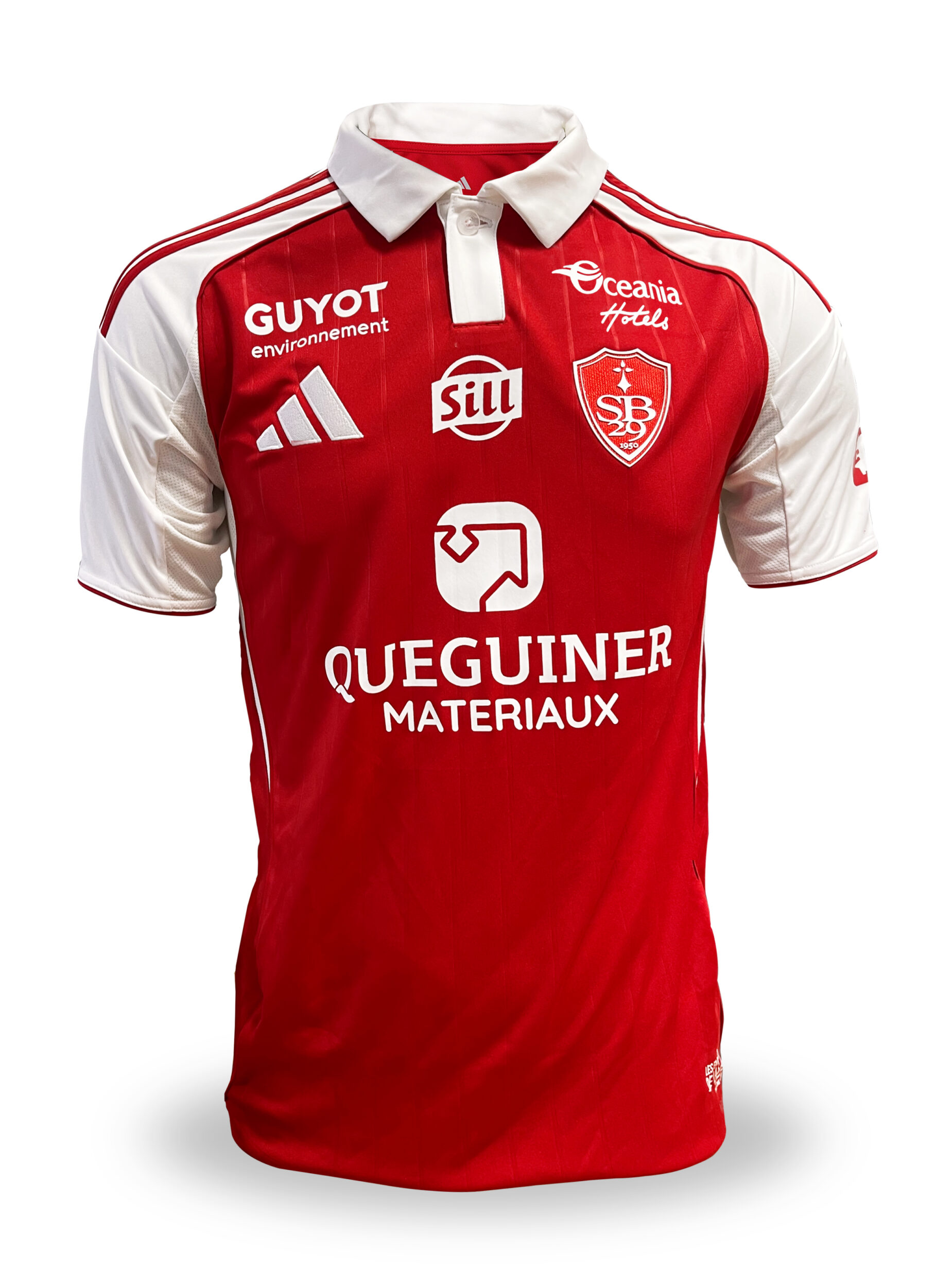 maillot brest 2025 2026 domicile adidas