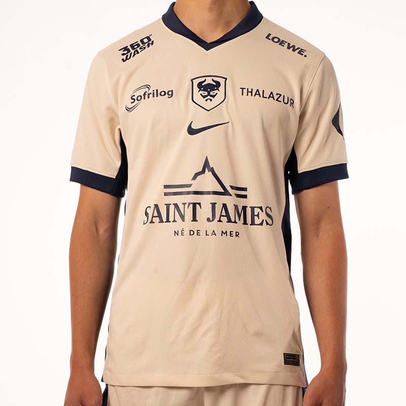 maillot caen 2025 2026 exterieur nike