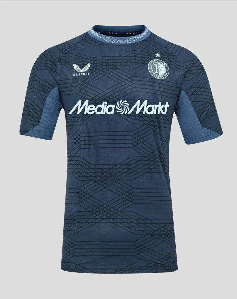 maillot feyenoord 2025 2026 extérieur castore
