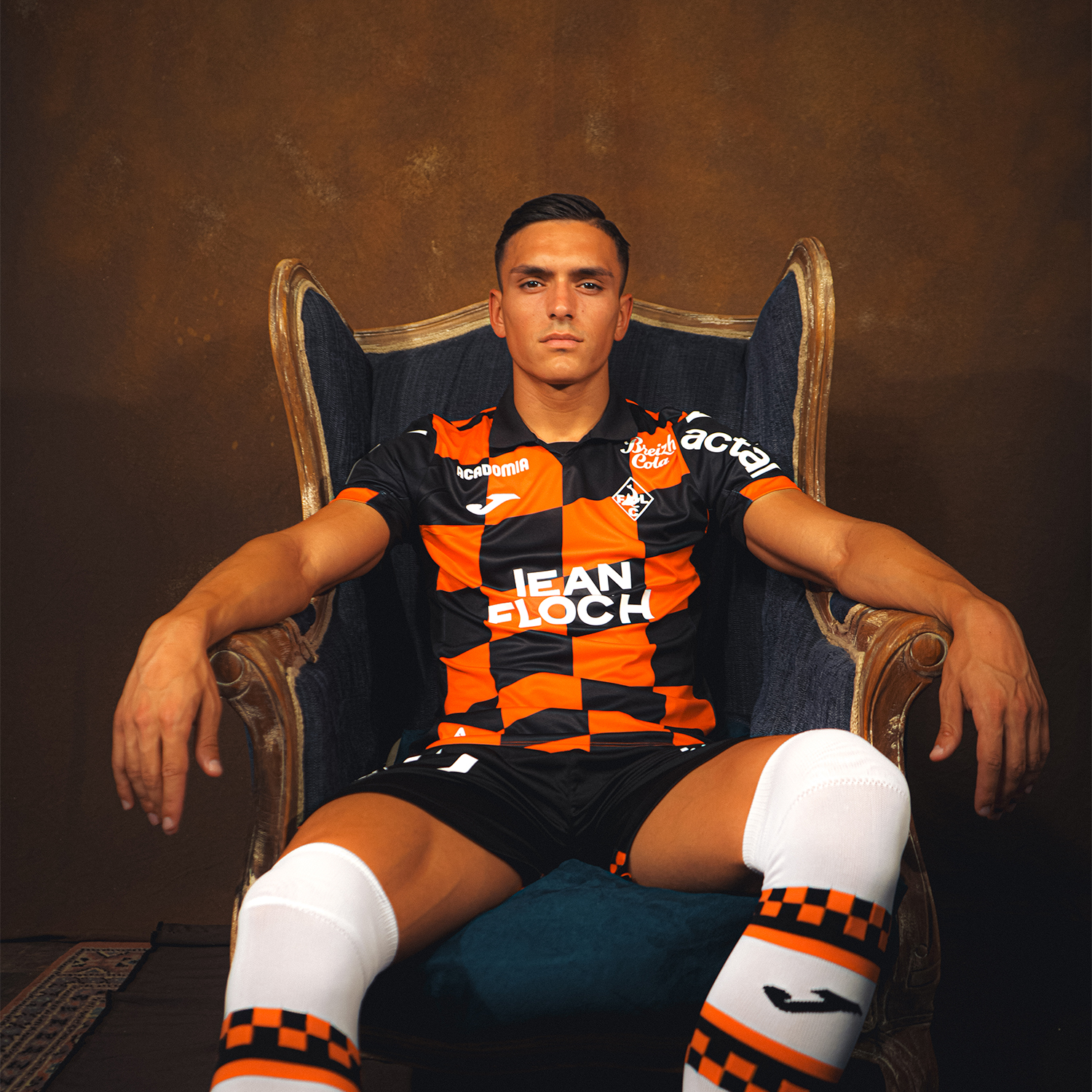 maillot lorient 2025 2026 domicile joma