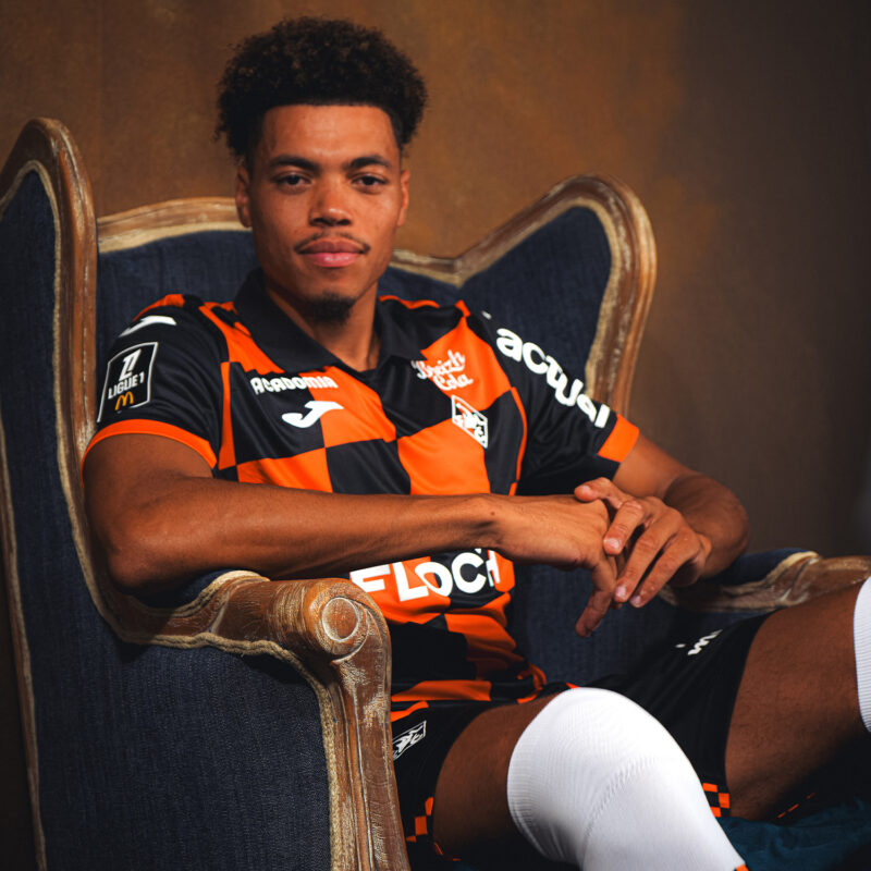 maillot lorient 2025 2026 domicile joma