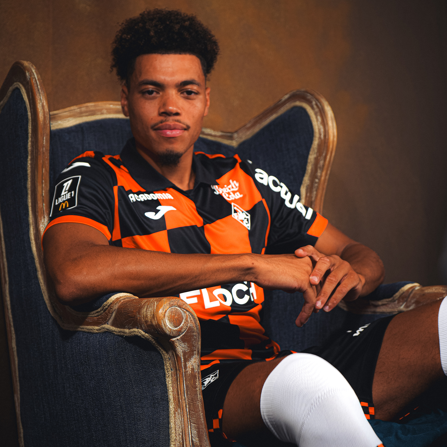 maillot lorient 2025 2026 domicile joma