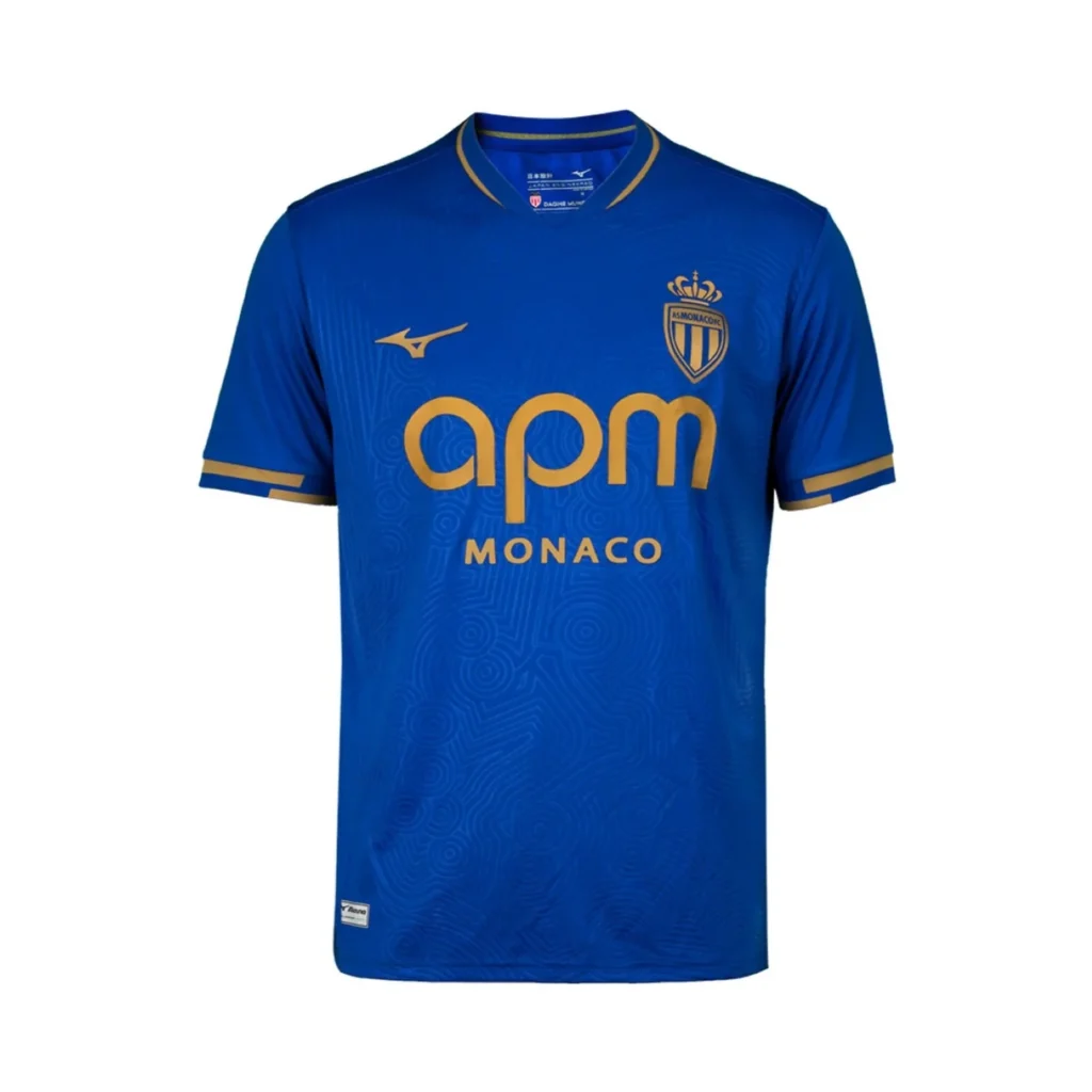 maillot monaco 2025 2026 exterieur mizuno