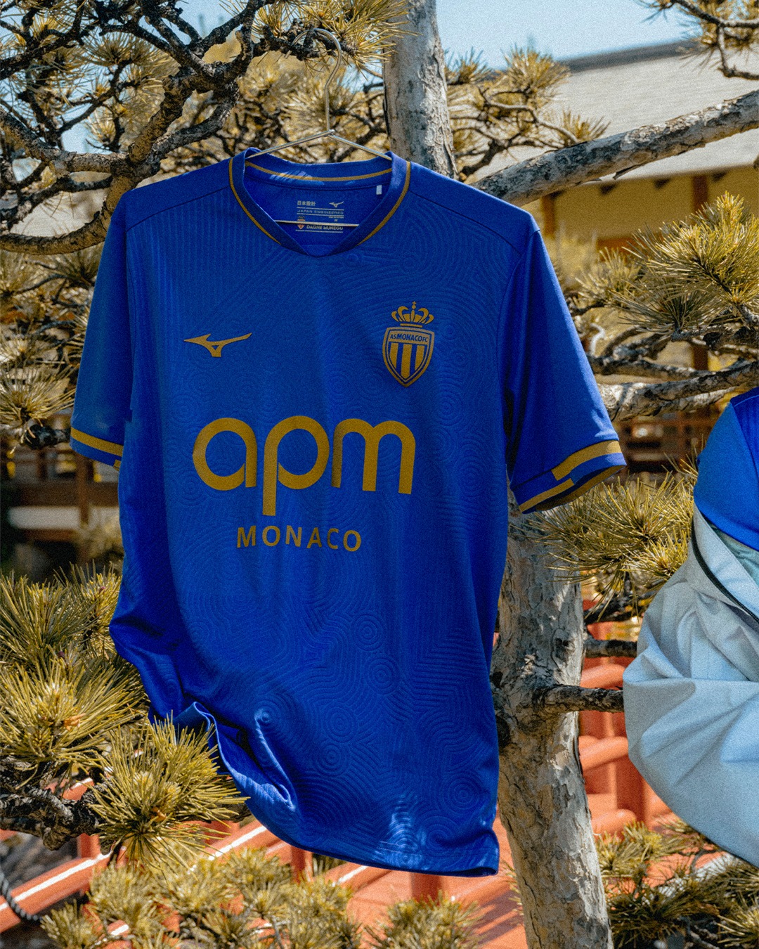 maillot monaco 2025 2026 exterieur mizuno