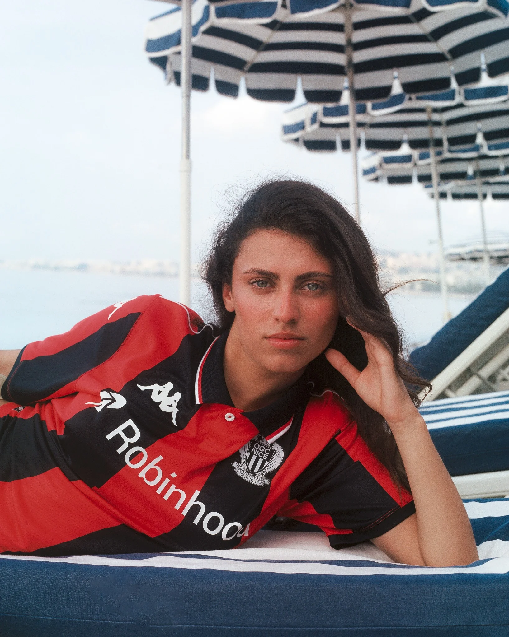 maillot nice 2025 2026 domicile kappa
