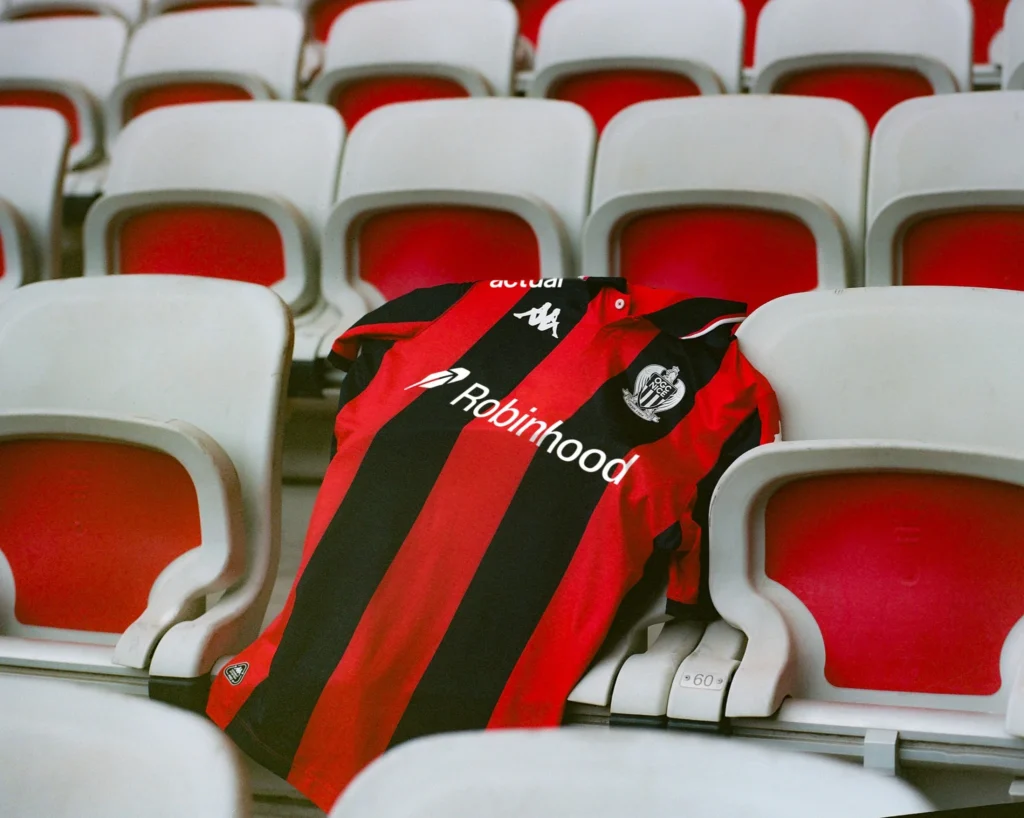 maillot nice 2025 2026 domicile kappa