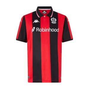 Maillot MC Macron OGC Nice Domicile 16/17 - Rouge/ Blanc/ Noir