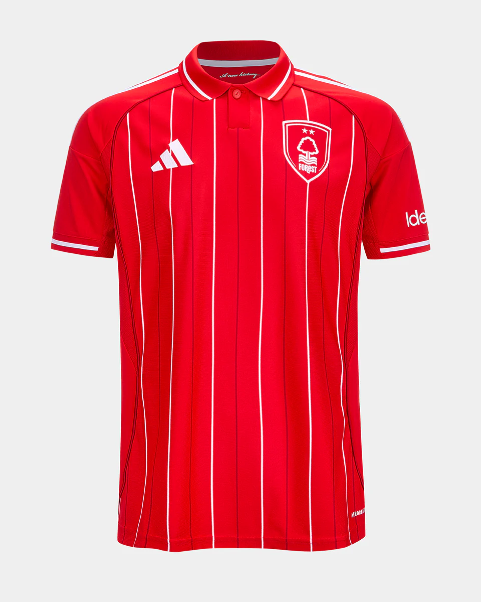 maillot nottingham forrest 2025 2026 domicile adidas