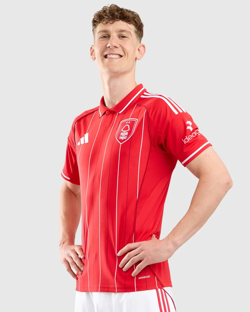 maillot nottingham forrest 2025 2026 domicile adidas
